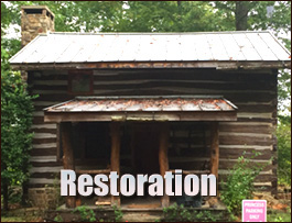 Historic Log Cabin Restoration  Minerva, Ohio